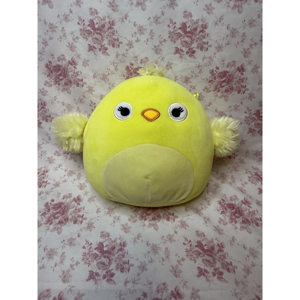 Squishmallows Aimee the Chick Plush 8" Yellow Easter Chick Stuffed Animal